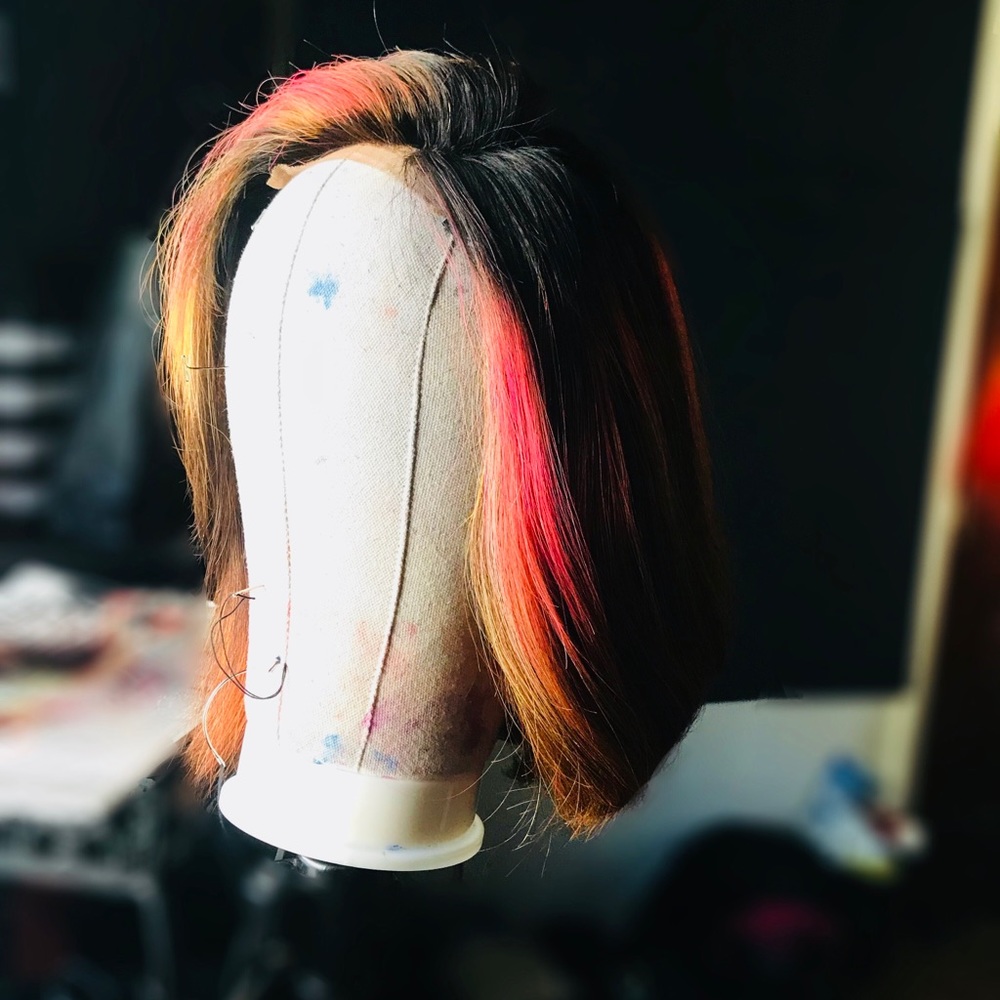 Human extensions custom wig individual bundle